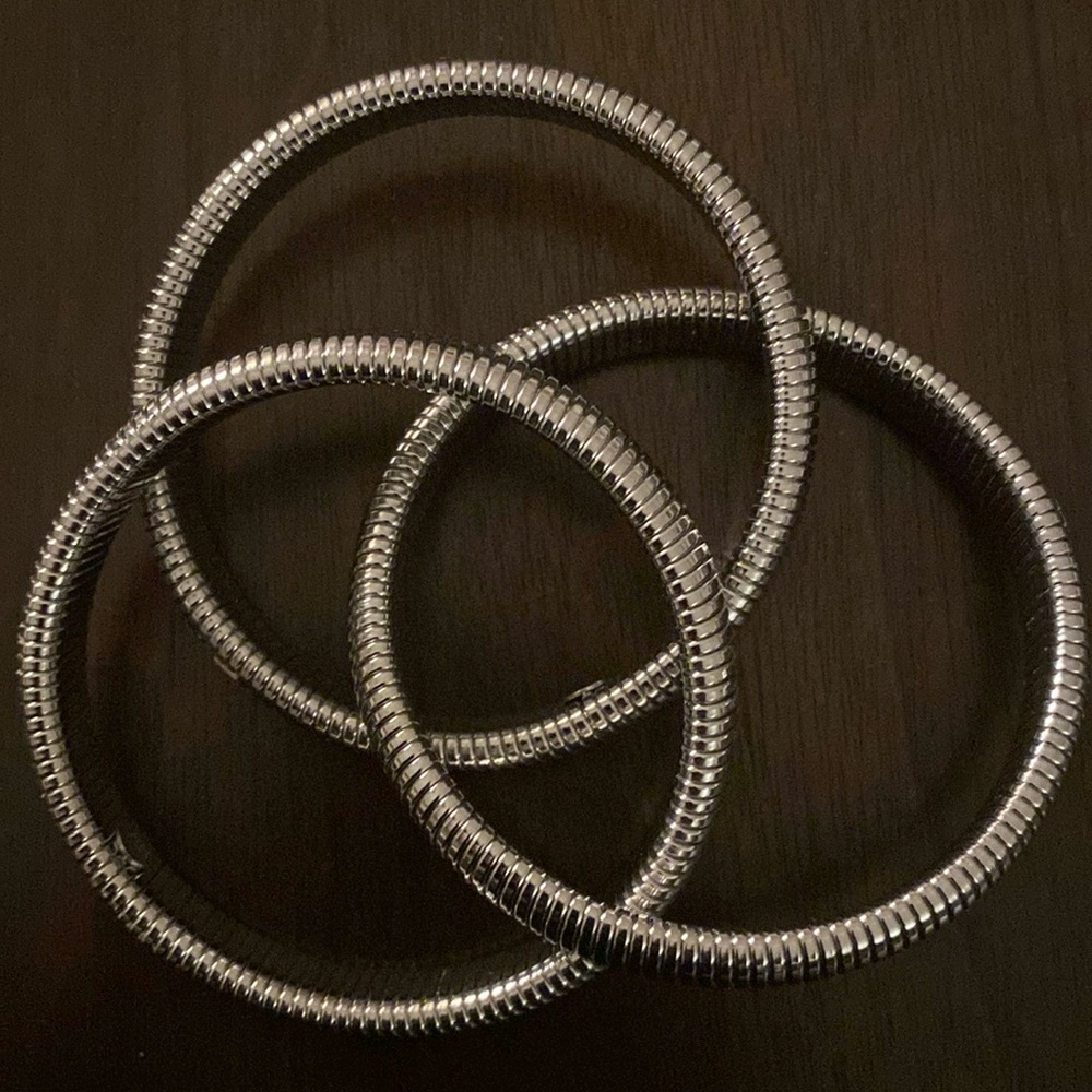 Silver Bangles - image 1